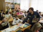 Эксперты Мособлпожспаса побеседовали со школьниками