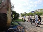 Мытищинцы в ходе велопрогулки высказали свои пожелания по обустройству клумб в городе